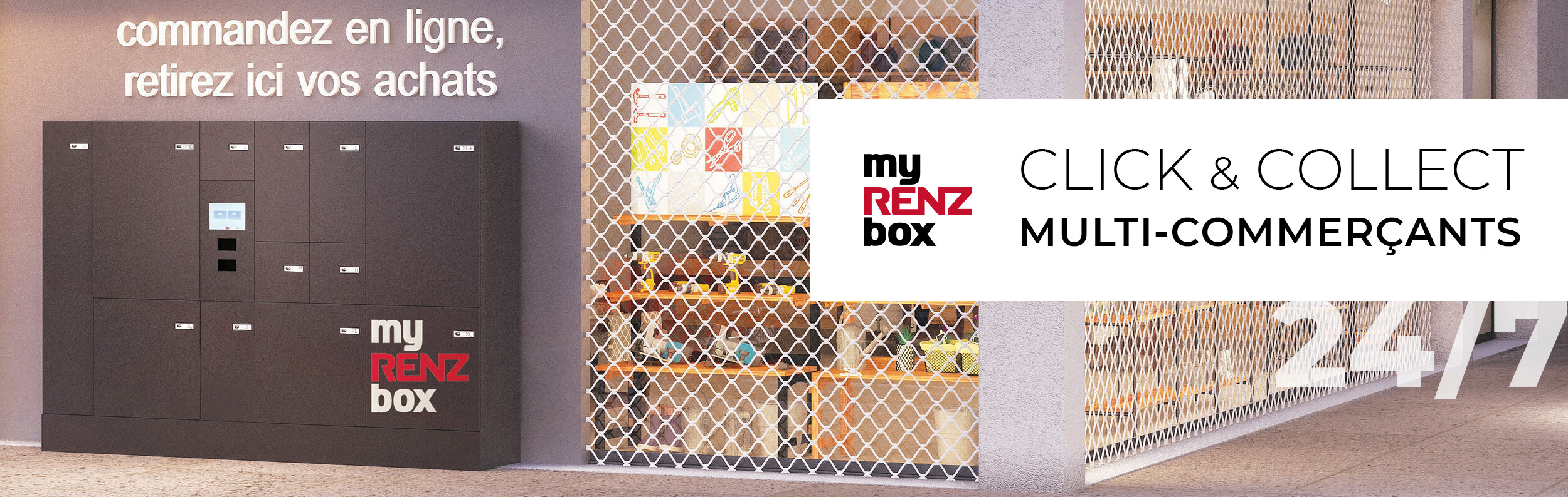 myRENZbox click and collect multi commerçants 